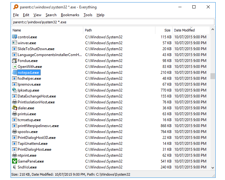 文件快速检索软件推荐:Everything